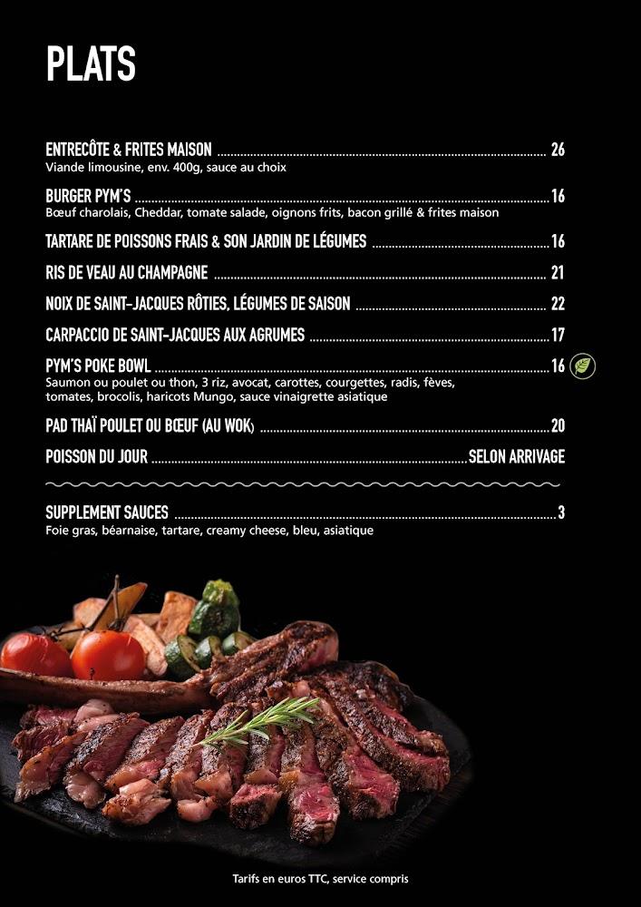 Le Pym's - Menu Image 2